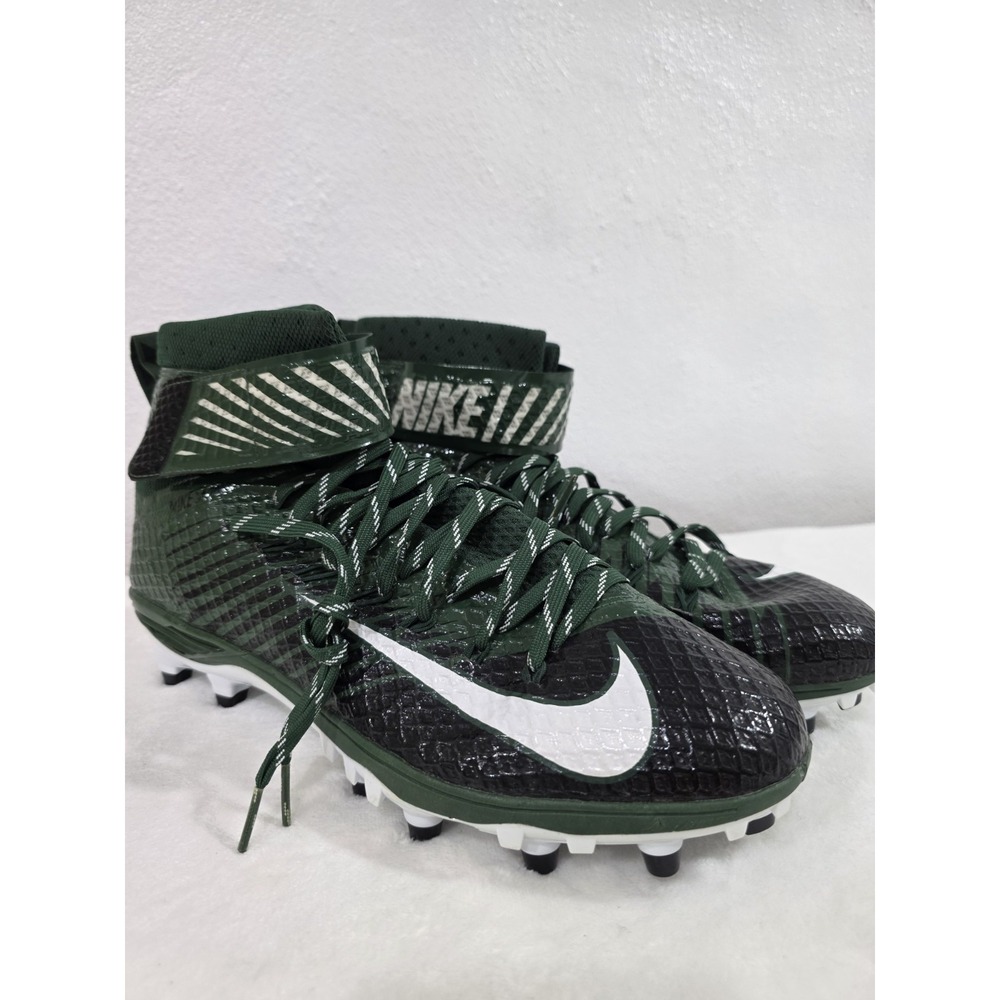 Nike Lunarbeast Elite TD Size 10.5 Football Cleats 847588-022 Green/ Black - Picture 3 of 12